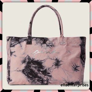 VS Pink Cloudy Tie Dye Tote Bag